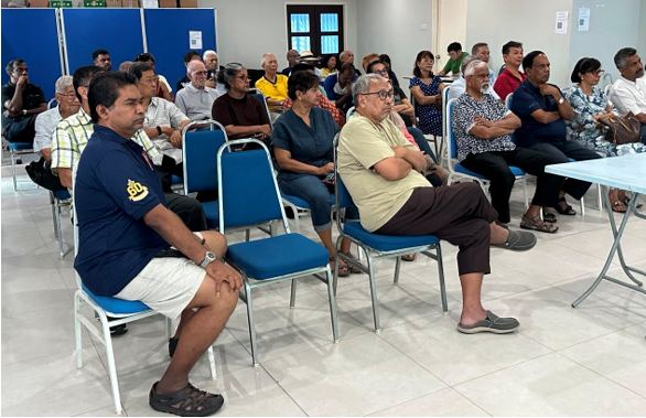 Residents of Sections 11 and 12 attending the RTPJ(P) Awareness Session